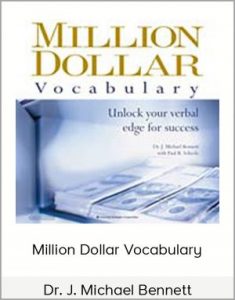 J. Michael Bennett with Paul R. Scheele – Million Dollar Vocabulary
