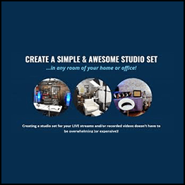 Livestreamingpros – Create Simple & Awesome Sets Workshop