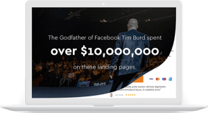 Tim Burds - $10 million Landing Page