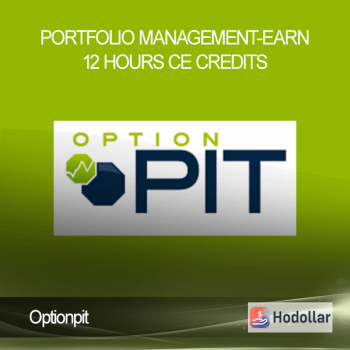 Optionpit – Portfolio Management-Earn 12 Hours CE Credits