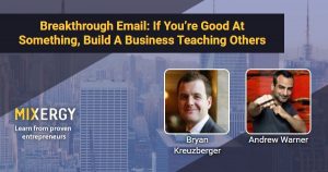 Bryan Kreuzberger - Breakthrough Email
