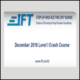 IfraNullah - 2016 Level I Crash Course
