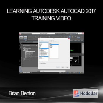 Brian Benton - Learning Autodesk AutoCAD 2017 Training Video