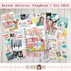 The Reset Girl + Friends - The Crafty Club PlayBook + Kit Winter 2020 + Workshop No. 1 (The Reset Girl Academy 2020)