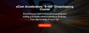 Jordan Welch - eCom Accelerators "0-100" Dropshipping Course 2020