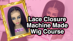 Eboni Moody - Lace Closure Machine Made Wigs -The Complete Course