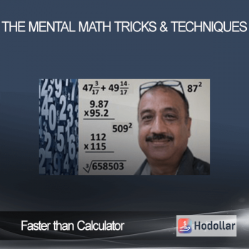 Faster than Calculator - The Mental Math Tricks & Techniques