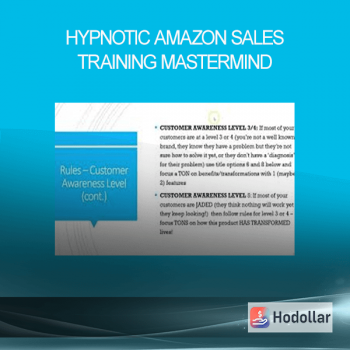 Hypnotic Amazon Sales Training Mastermind