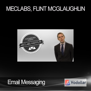 MECLABS Flint McGlaughlin - Email Messaging