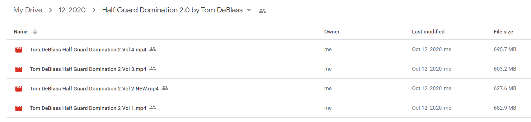 Tom DeBlass - Half Guard Domination 2.0