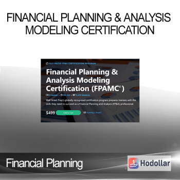 Financial Planning & Analysis Modeling Certification