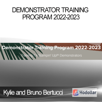 Kylie and Bruno Bertucci - Demonstrator Training Program 2022-2023