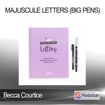 Becca Courtice - Majuscule Letters (Big Pens)