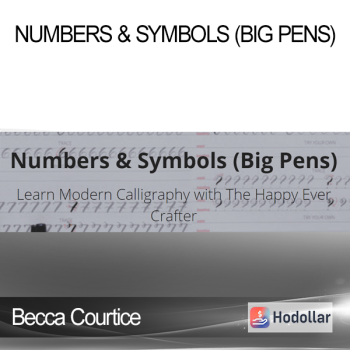 Becca Courtice - Numbers & Symbols (Big Pens)