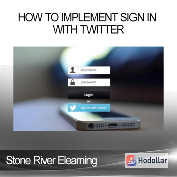 Stone River Elearning - How to Implement Sign In with Twitter