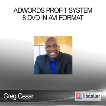 Greg Cesar - Adwords Profit System - 8 DVD in AVI Format