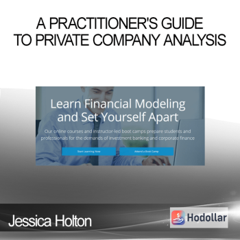 Jessica Holton - A Practitioner's Guide to Private Company Analysis