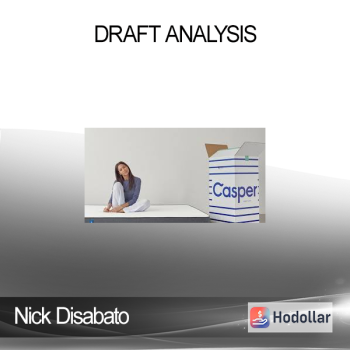 Nick Disabato - Draft Analysis
